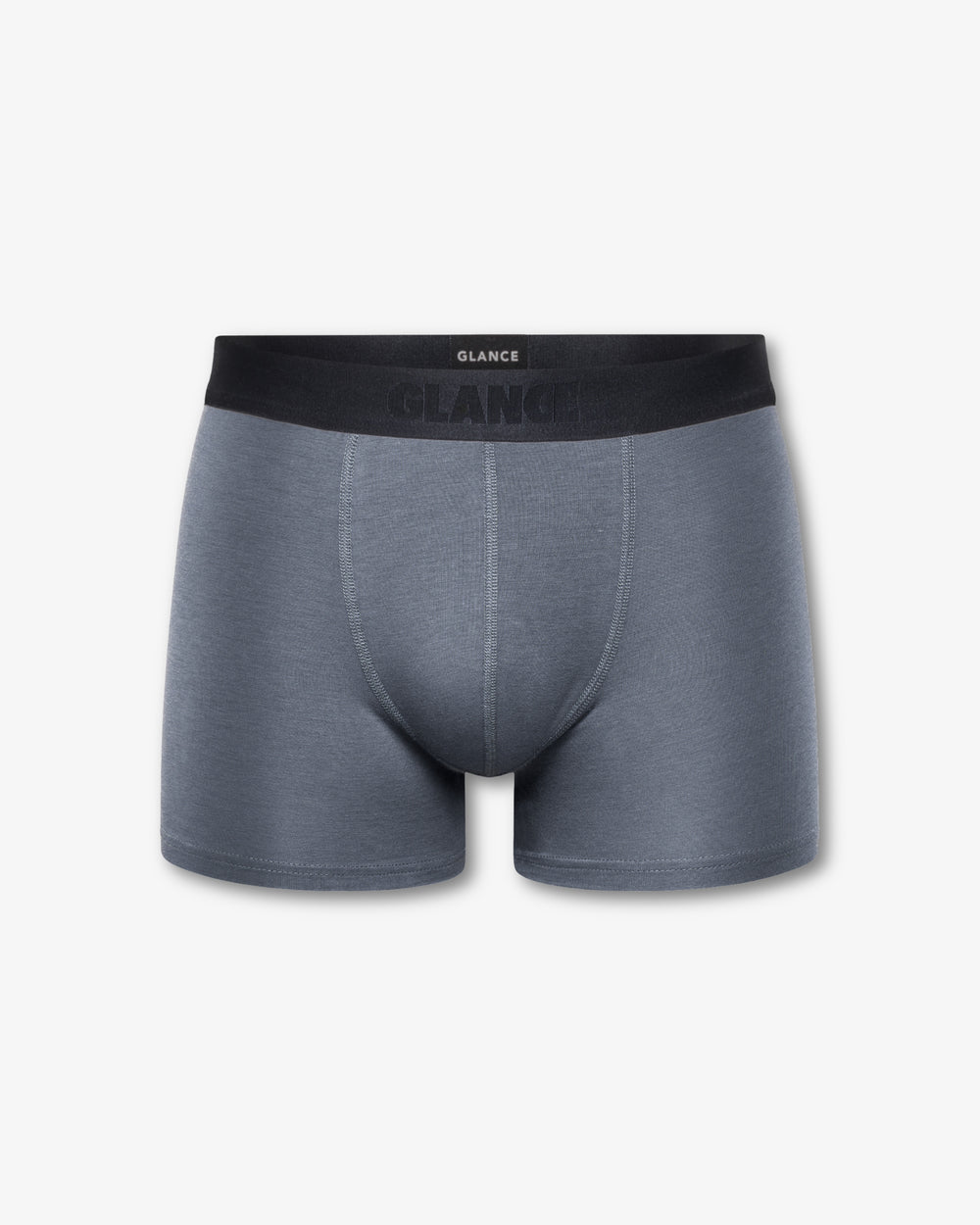 Bambus-Boxershorts für Herren in Turbulence Grey
