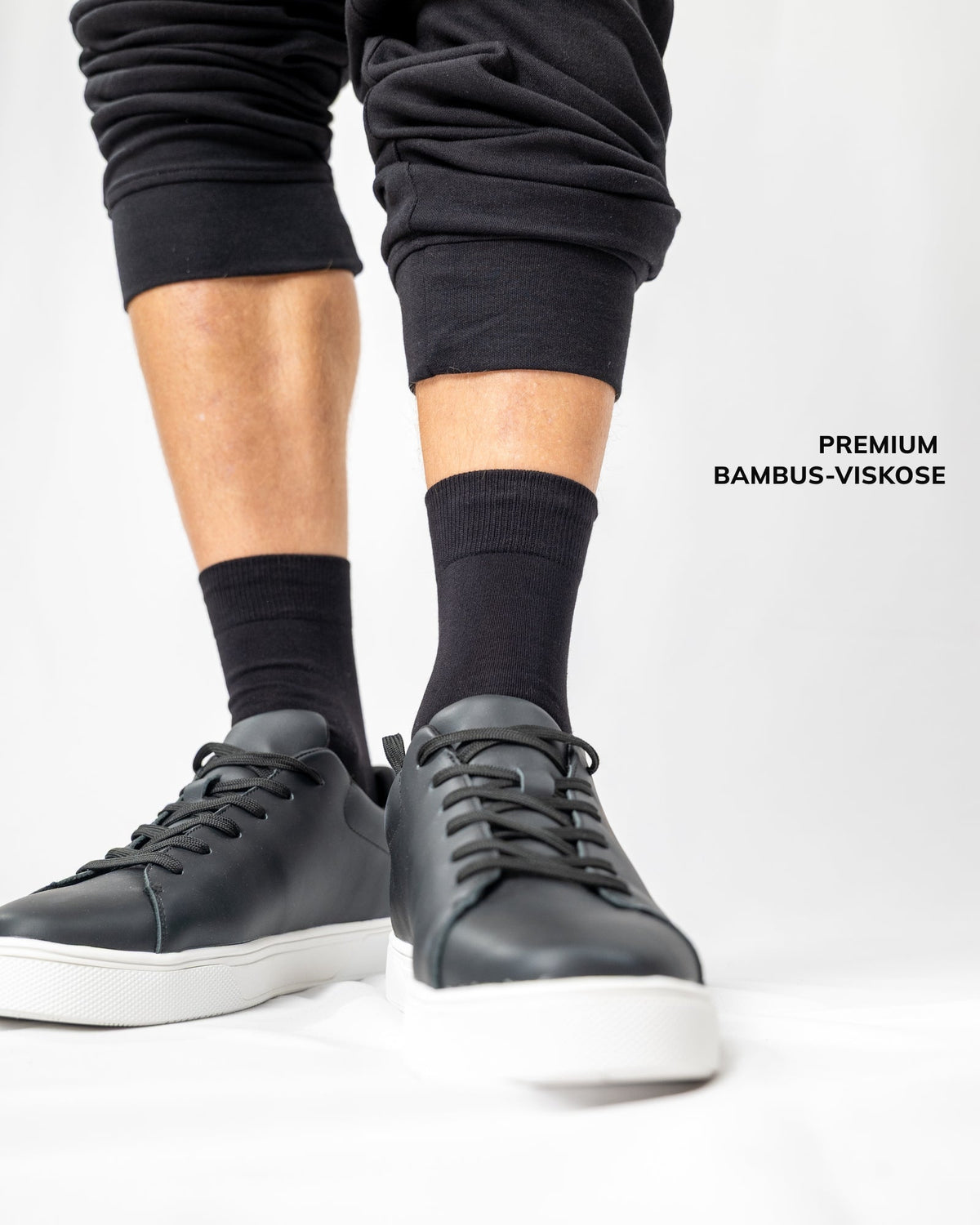 Kurzsocken Deep Black 3 Paar
