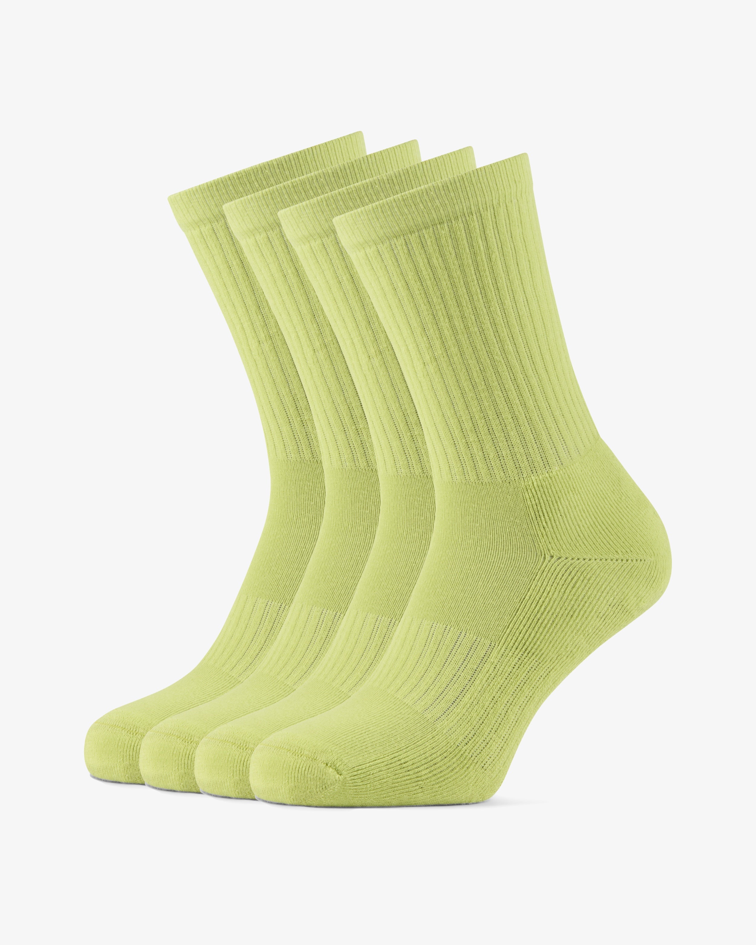 Tennis Socken grün aus Bio-Baumwolle von Glance Underwear