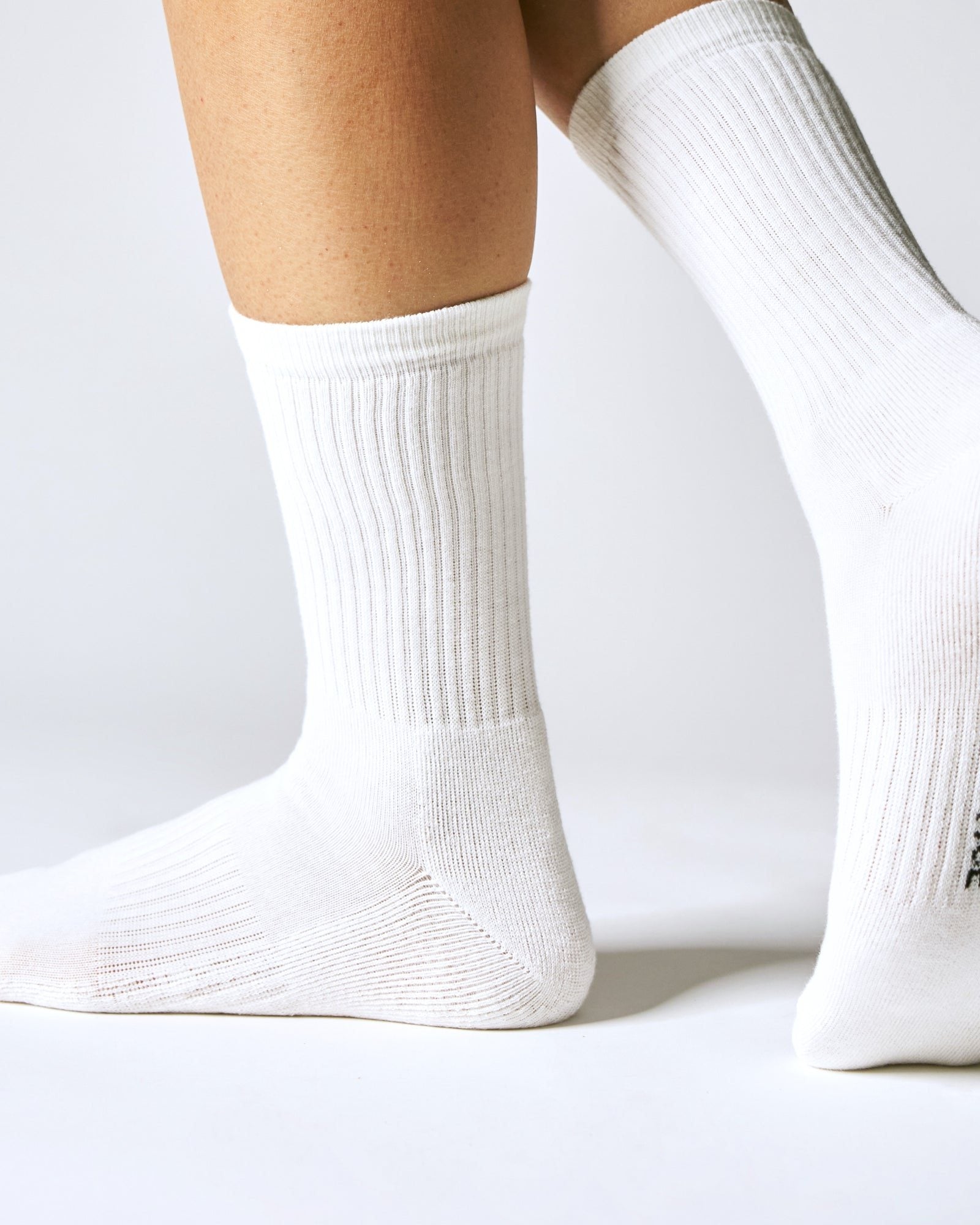 Glance Tennissocken, Detail am Knöchel