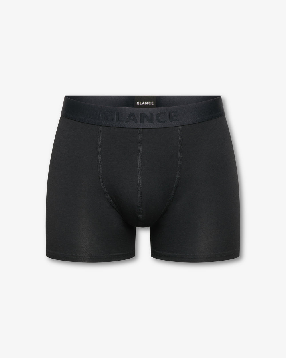Bambus-Boxershorts für Herren in Deep Black, einzeln