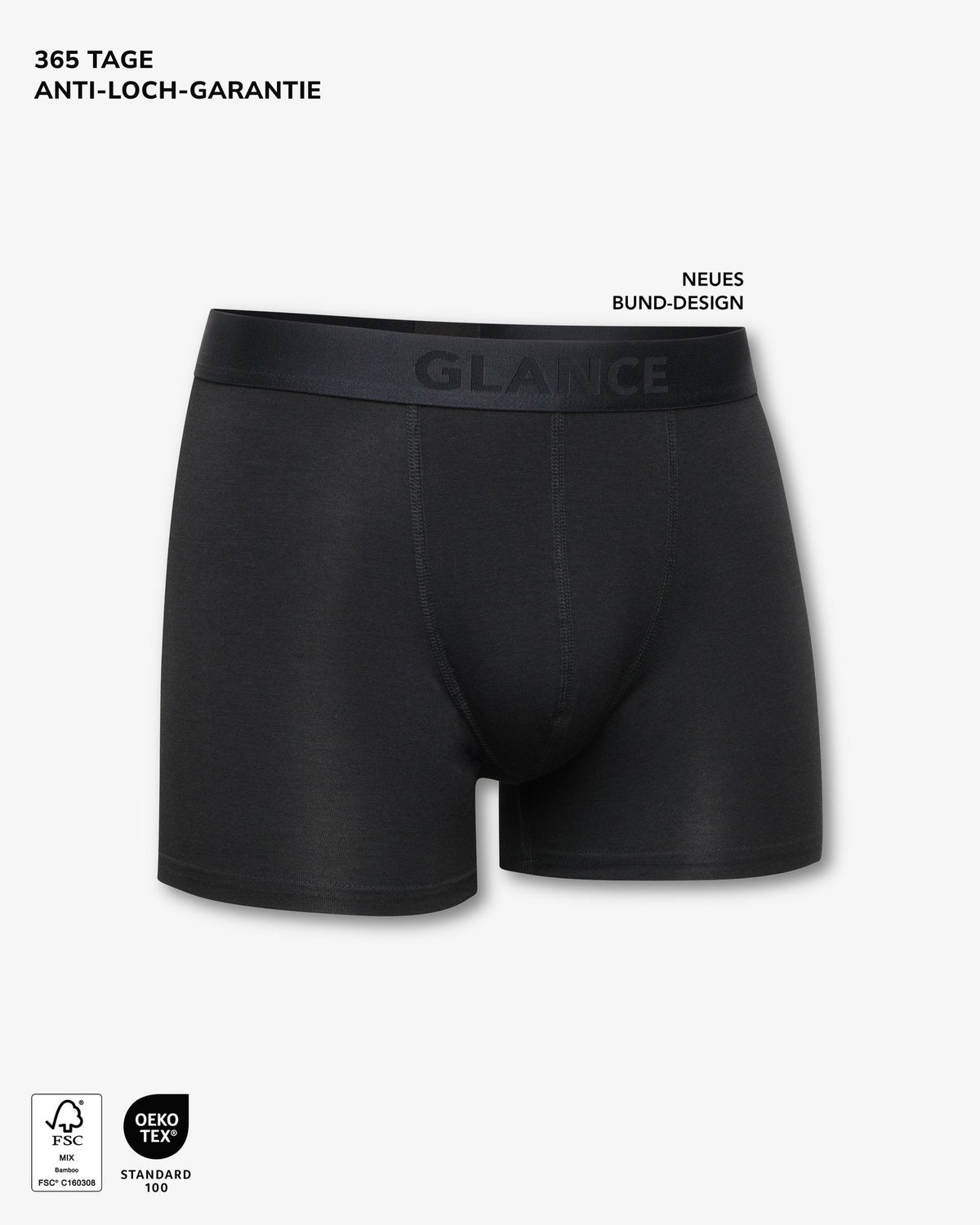 Boxershorts Deep Black 6er